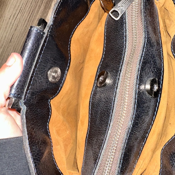 Patricia Nash Floral Leather Handbag with Removable Strap - Picture 8 of 13